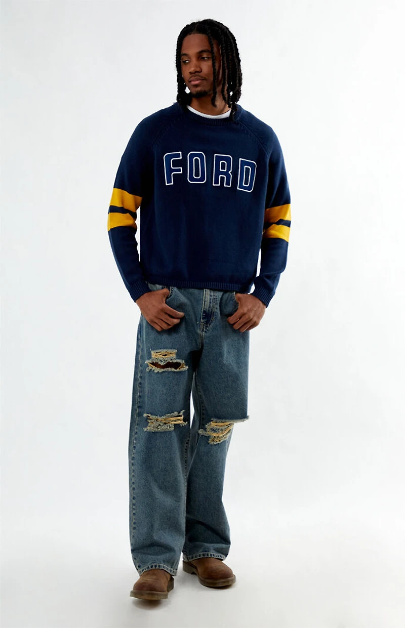 FORD Ripped Baggy Jeans