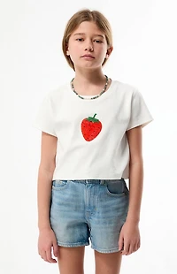 Pacsun Kids Baggy Denim Shorts Medium Blue