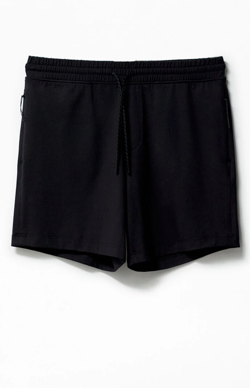 A.R.C. Active Black Jersey Rec Shorts