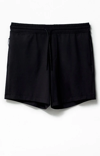 A.R.C. Active Black Jersey Rec Shorts