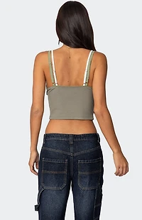 Edikted Lacey Layered Tank Top