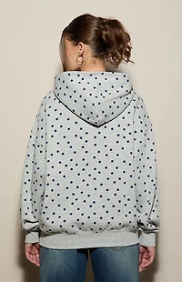 LA Hearts Polka Dot Hoodie