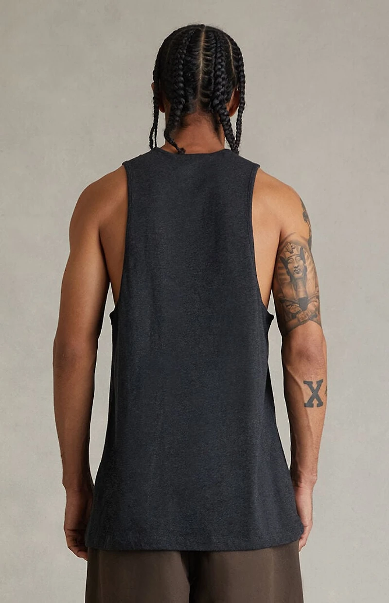 Fear of God ESSENTIALS Vintage Black Signature Tank Top