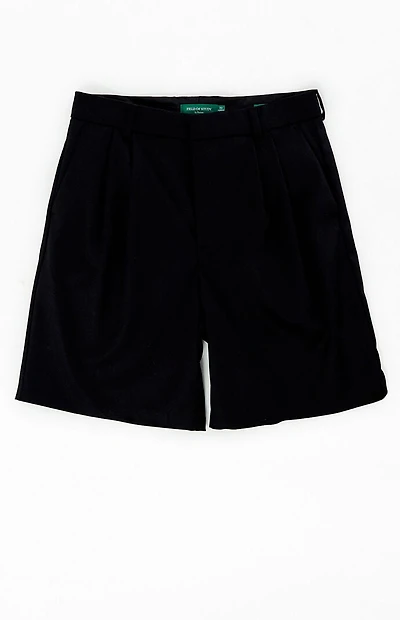 FIELD OF STUDY by Pacsun Black Trouser Baggy Shorts