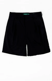 FIELD OF STUDY by Pacsun Black Trouser Baggy Shorts