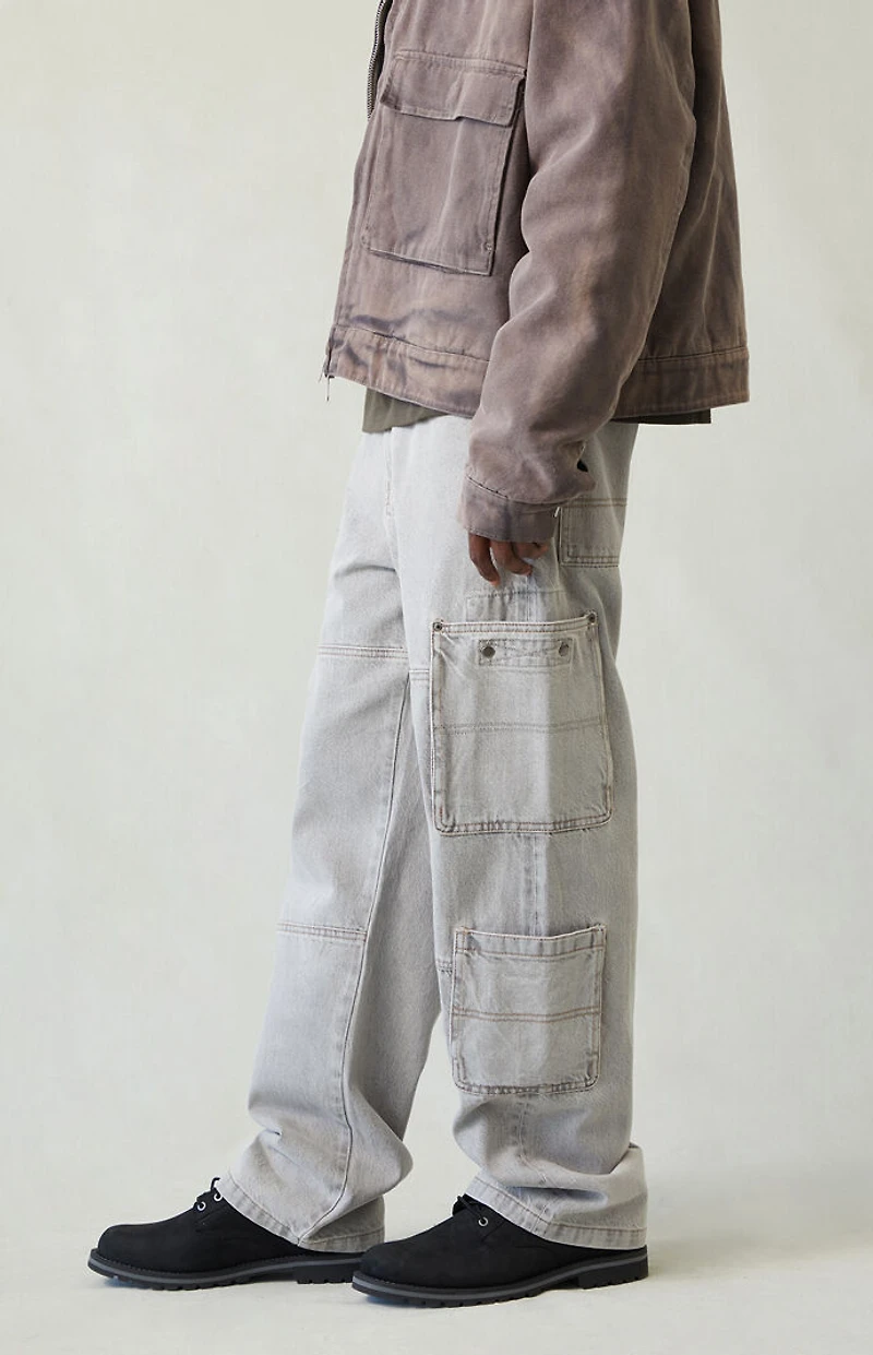 Pacsun Dylan Baggy Jeans Cargo Gray