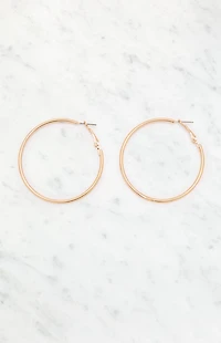 John Galt Gold Hoop Earrings