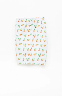Pacsun Pineapple 4.5" Swim Trunks