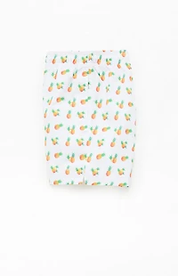 Pacsun Pineapple 4.5" Swim Trunks