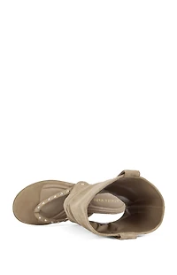 AZALEA WANG Women's Barrera Convertible Western Sandals