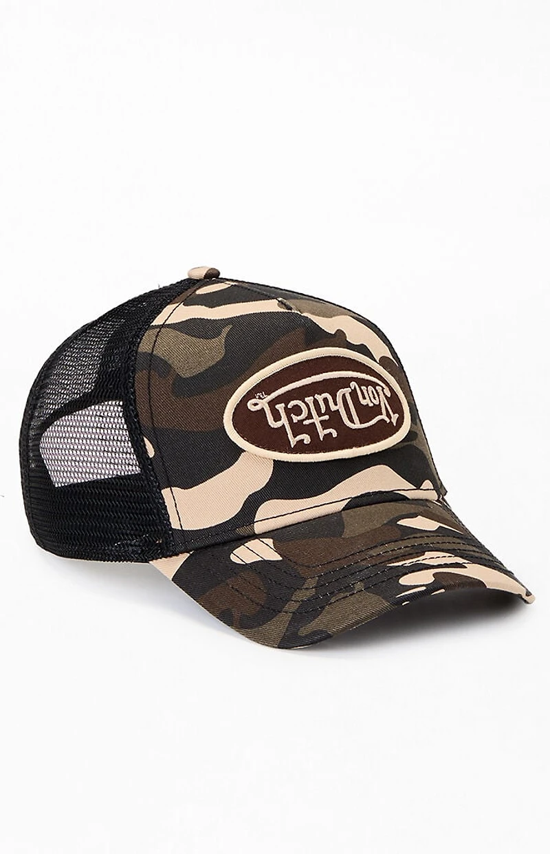 Von Dutch Camo Trucker Hat