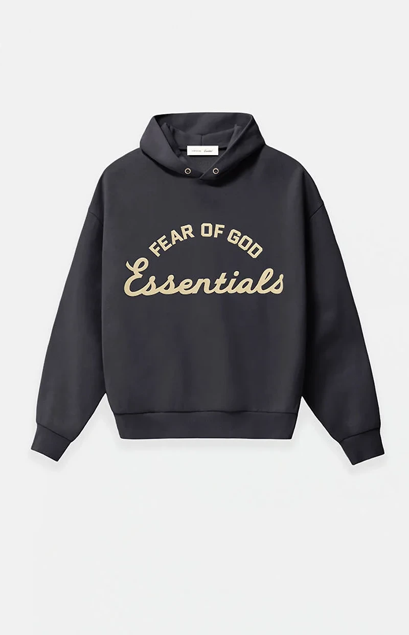 Fear of God ESSENTIALS Faded Black Training '90s Hoodie