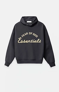 Fear of God ESSENTIALS Faded Black Training '90s Hoodie