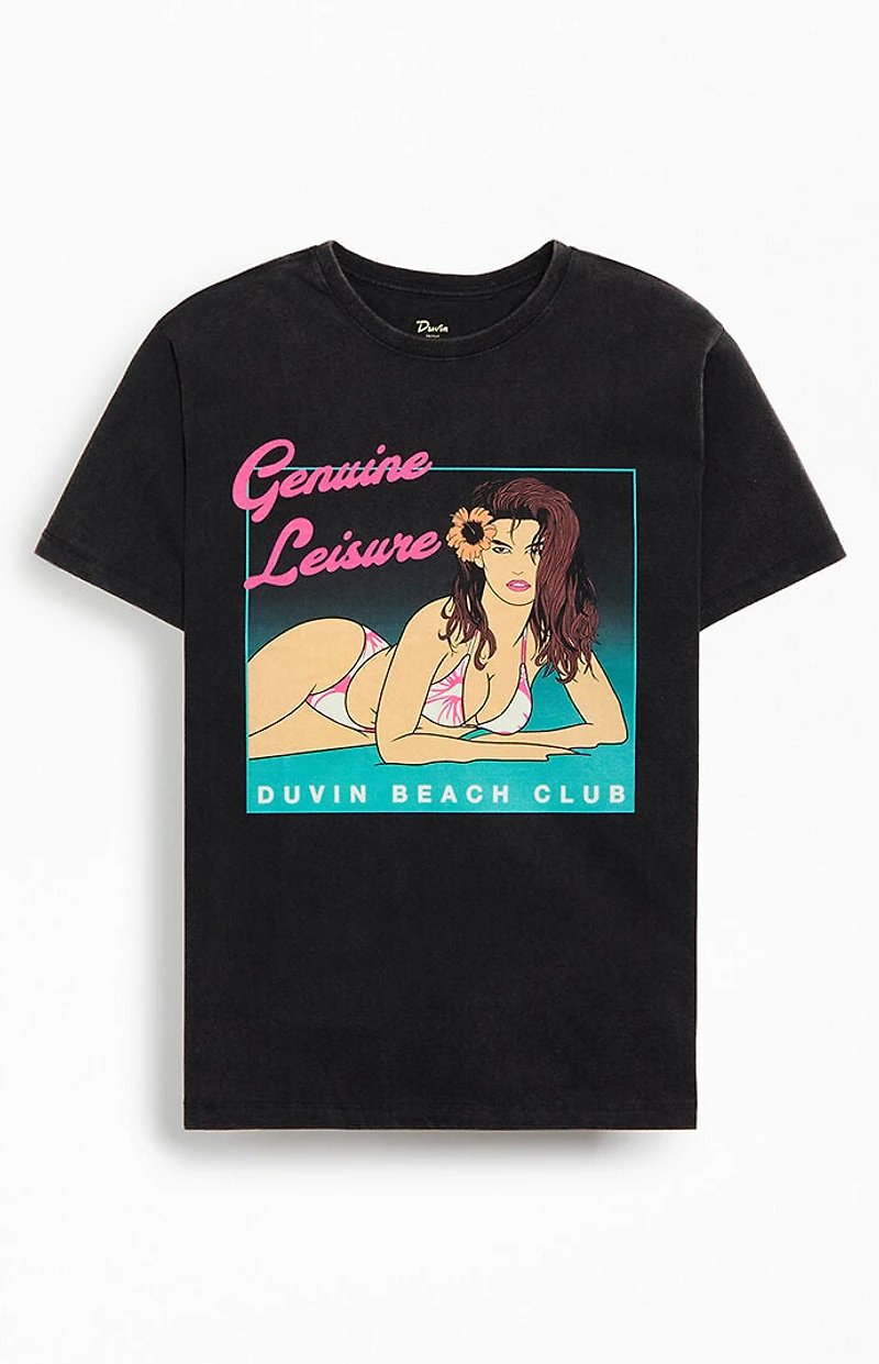 Duvin Design Beach Club Poster T-Shirt