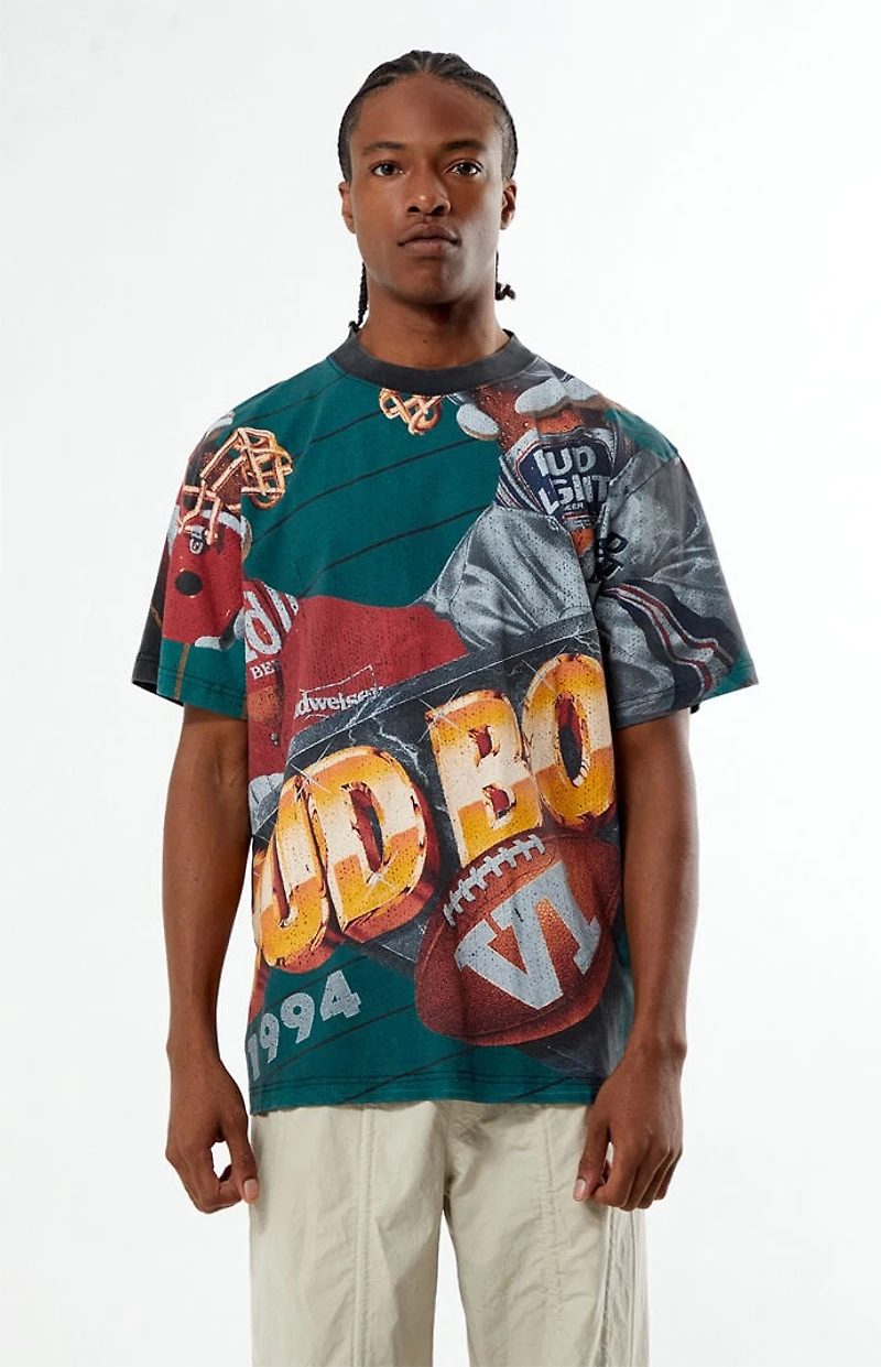 Budweiser Bud Bowl Five AOP T-Shirt