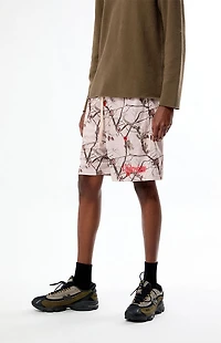 Civil Blooming Camo Mesh Shorts