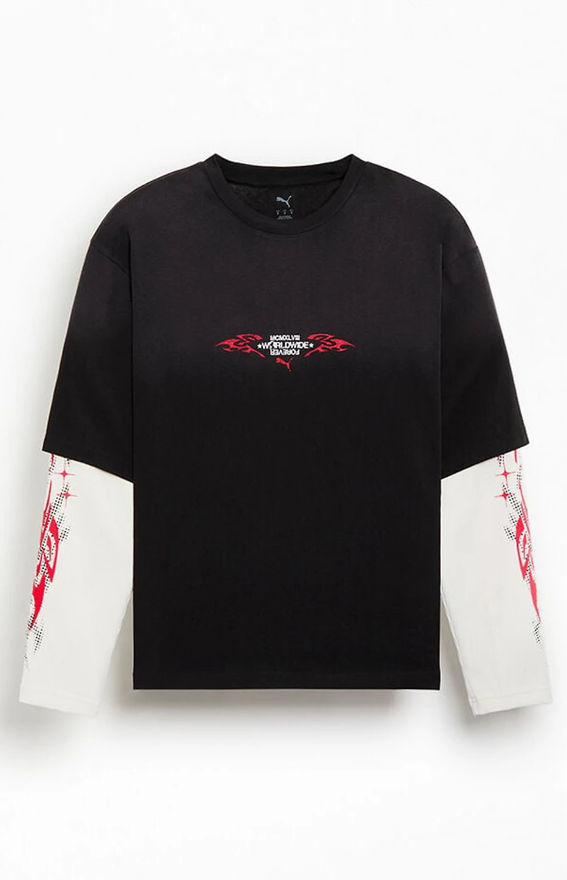 Puma Pumatech 2fer Long Sleeve T-Shirt