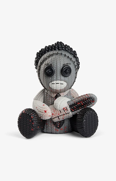 The Texas Chainsaw Massacre Black & White Bloody Leatherface 395 Knit Series Vinyl Figure