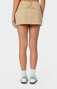 Edikted Ring Back Mini Skirt
