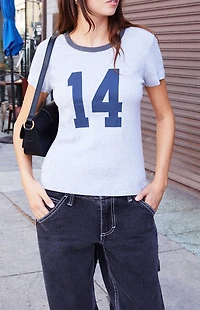 John Galt Hailie 14 Ringer T-Shirt