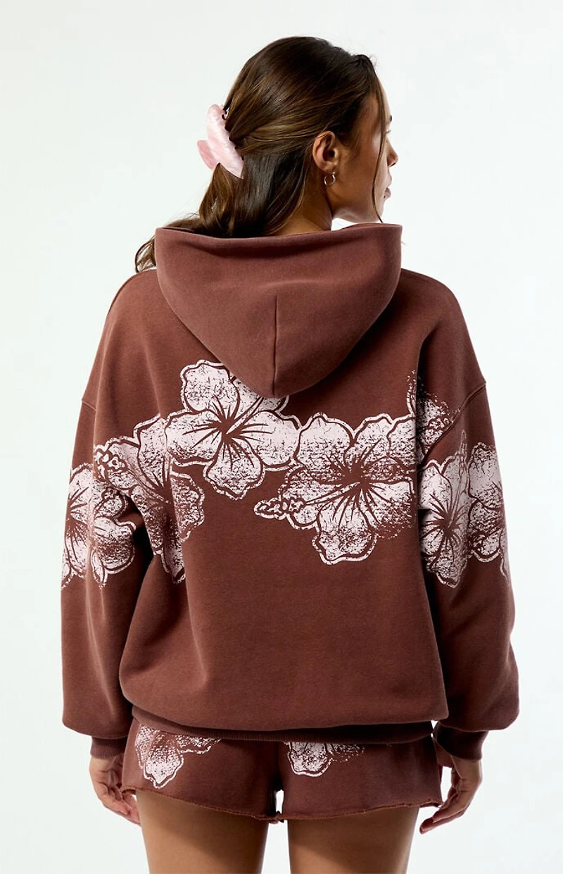 Pacsun Hibiscus Hoodie