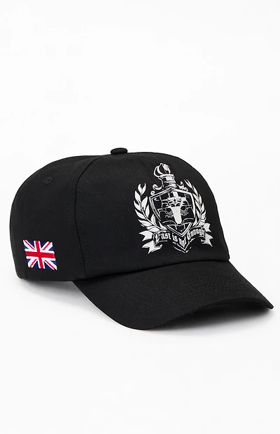 Formula 1 x Pacsun Great Britain Black Crest Snapback Hat