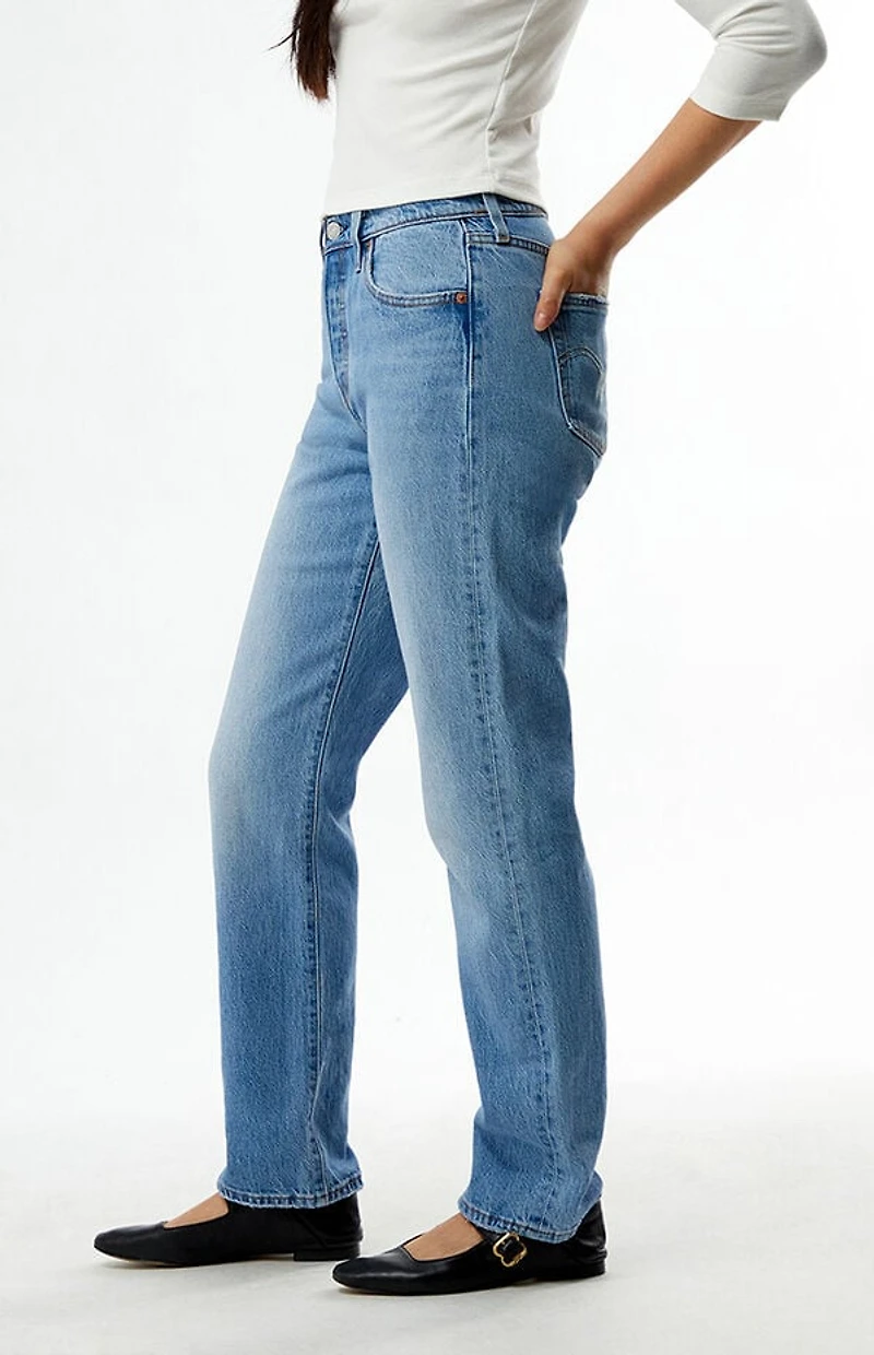 Levi's Medium Indigo 501 Curve Jeans