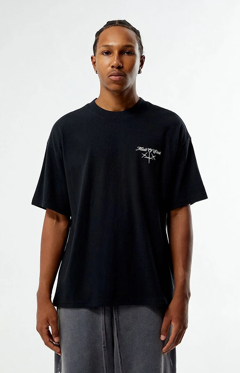Pacsun Stars Embroidered T-Shirt