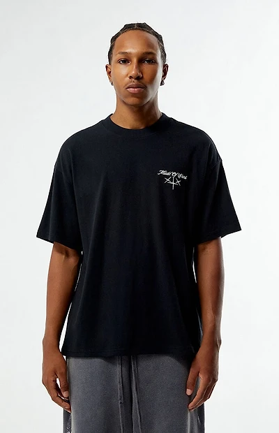 Pacsun Stars Embroidered T-Shirt