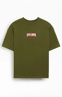 Pacsun Santa Monica Embroidered T-Shirt