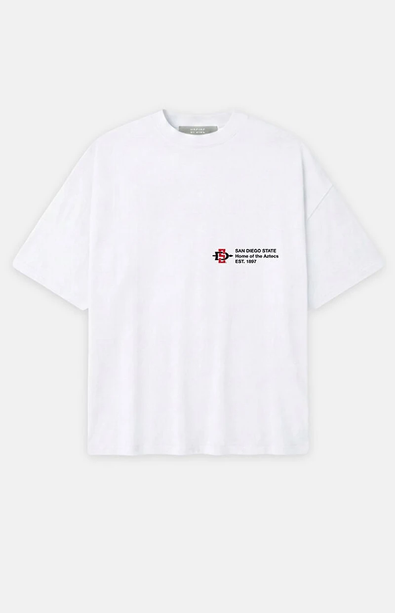 UPSIDE San Diego State University Aztecs Essential Oversized T-Shirt