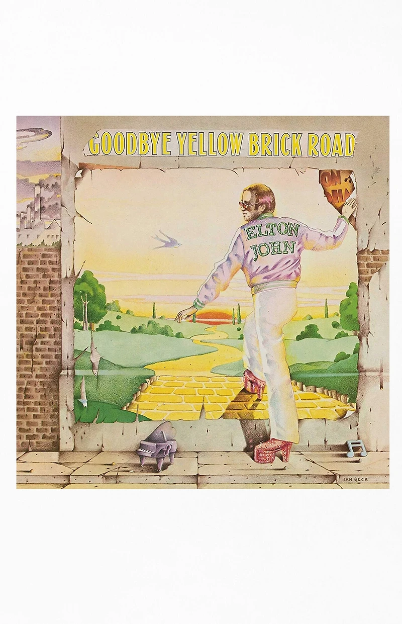 Elton John Goodbye Yellow Brick Road Vinyl Record