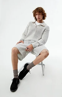 FIELD OF STUDY by Pacsun Striped Linen Baggy Shorts