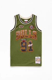 Mitchell & Ness Chicago Bulls Dennis Rodman Flight Jersey