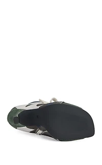 AZALEA WANG Women's Rooftop Camo Stiletto Booties