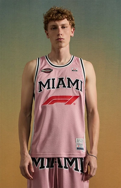 Formula 1 x Pacsun Miami Basketball Jersey