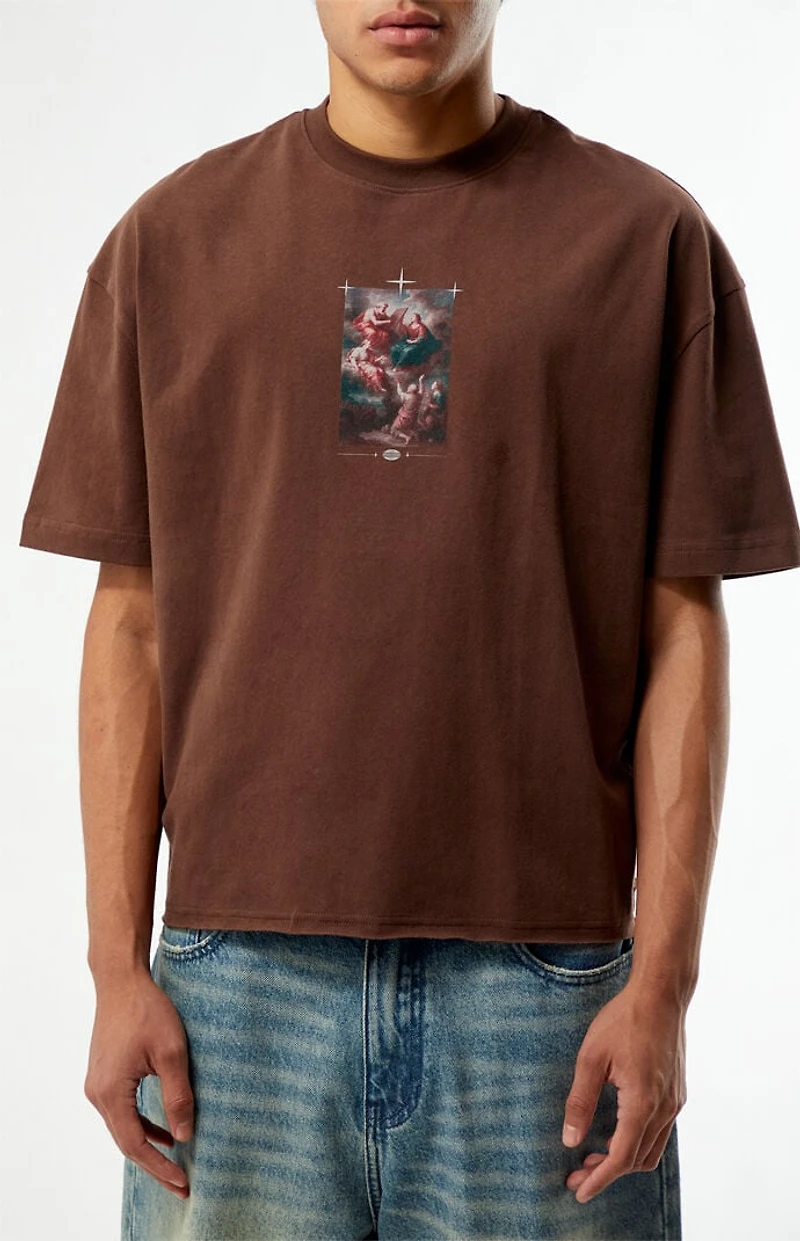 Pacsun Veil Cropped Boxy T-Shirt