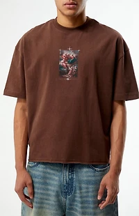 Pacsun Veil Cropped Boxy T-Shirt