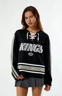 WILD COLLECTIVE x NHL Los Angeles Kings Long Sleeve Hockey Jersey