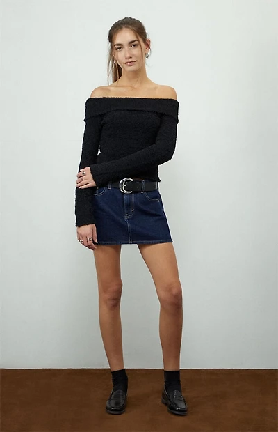 Beverly and Beck Cadence Off-The-Shoulder Sweater