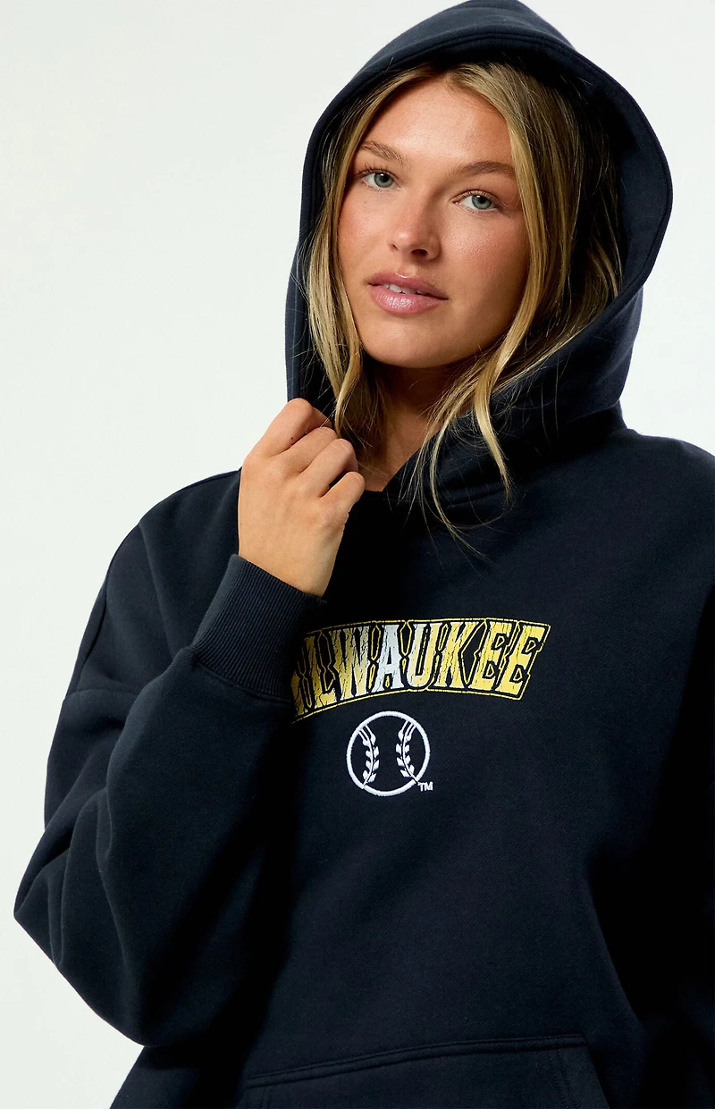 WILD COLLECTIVE x MLB Milwaukee Brewers Hoodie