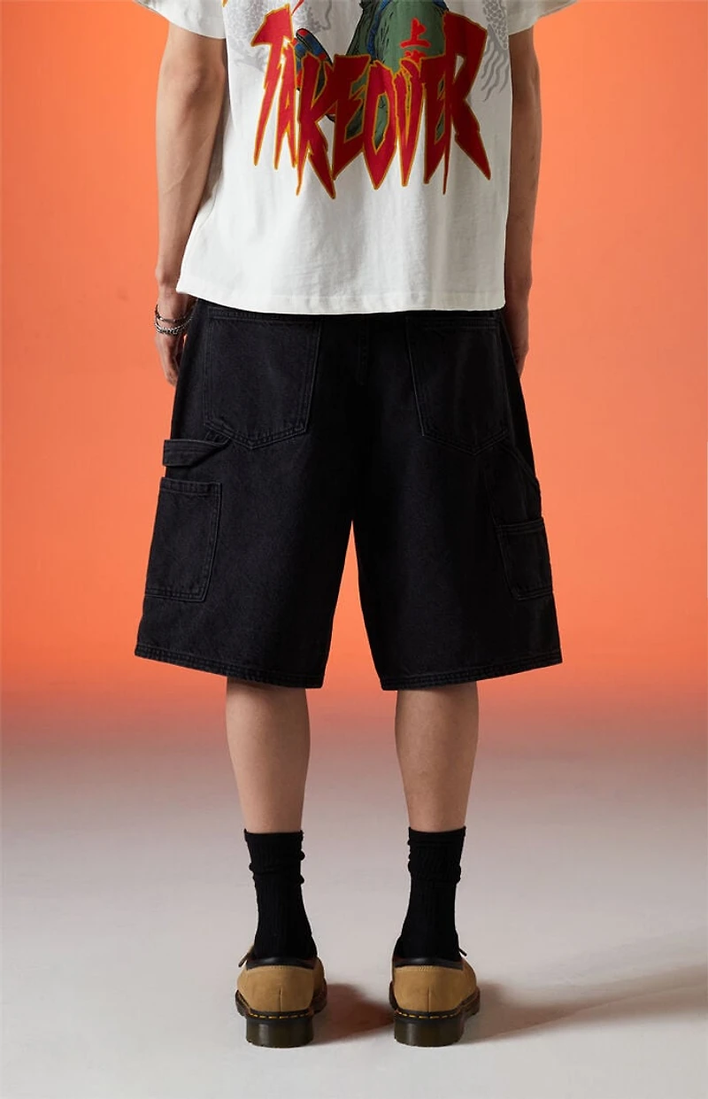 Formula 1 x Pacsun Chinese Grand Prix Shanghai Year Of Speed Baggy Denim Carpenter Shorts