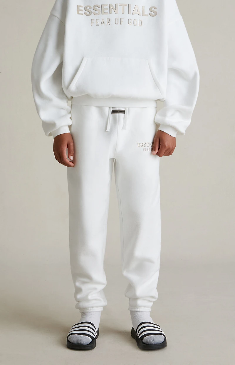 Fear of God ESSENTIALS Kids Cloud White Classic Sweatpants