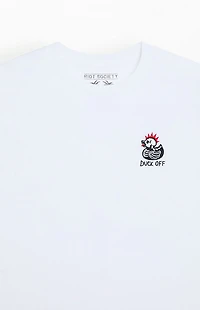Riot Society Rock Duck Off Embroidered T-Shirt