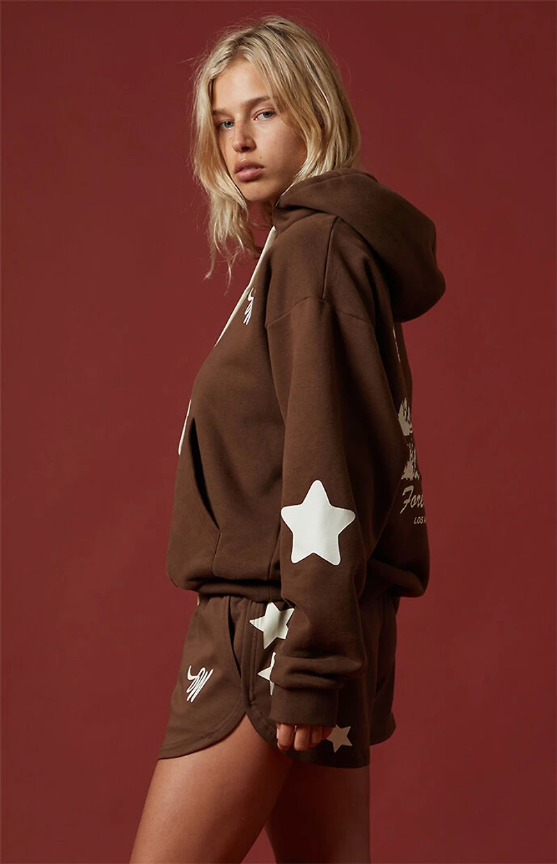 WISH ME LUCK Forever Paradise Oversized Hoodie