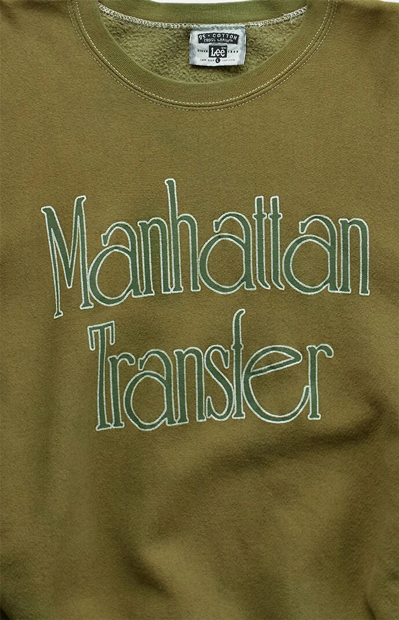 PS VINTAGE 90s Manhattan Transfer Crew Neck Sweatshirt