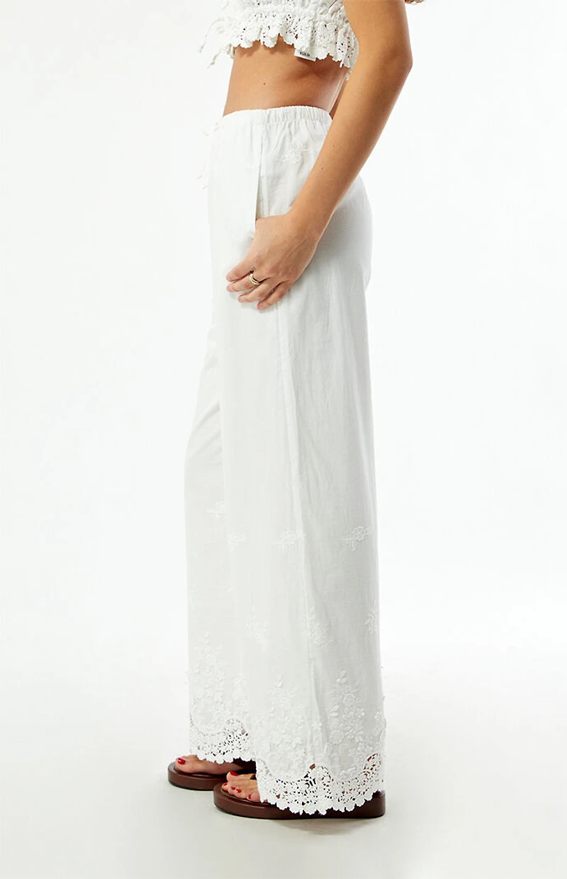 WEWOREWHAT Tie Waist Pants