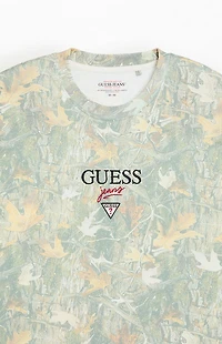 Guess Jeans Camo Baker Logo Oversized T-Shirt