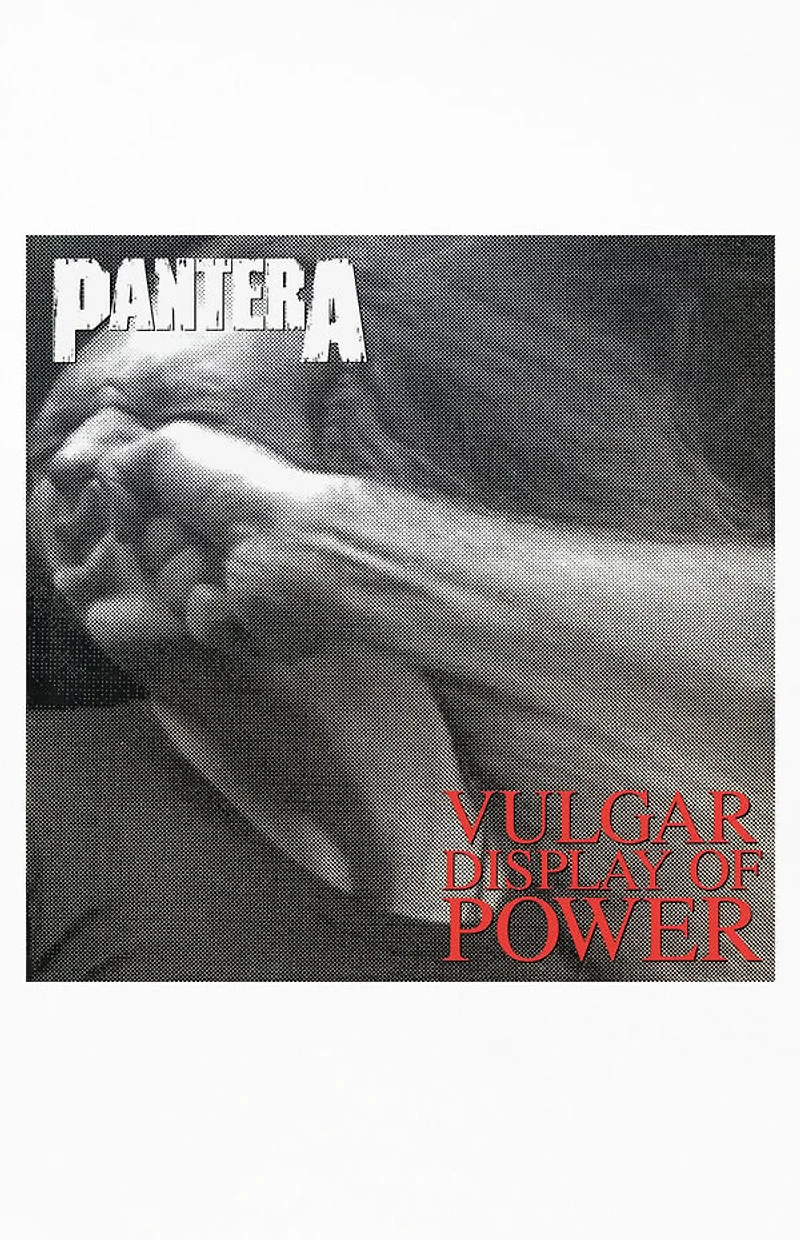 Pantera Vulgar Display Of Power Vinyl Record