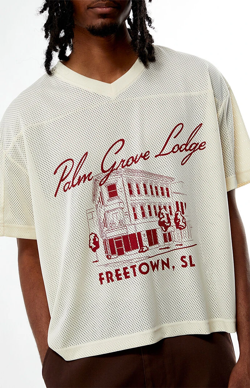 Pacsun Palm Grove Mesh Jersey T-Shirt